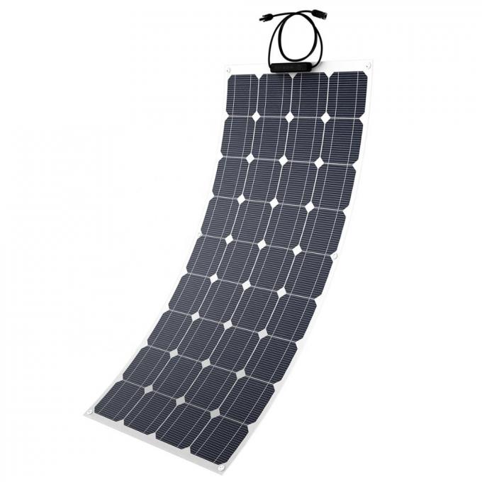 painéis 110W solares semi flexíveis 0