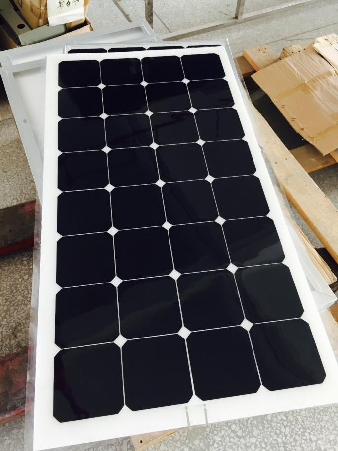 Painel solar dobrável semi flexível da eficiência elevada 100W 1