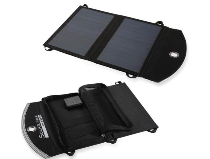 Mini painel dobrável da célula solar do carregador do Portable 14W 5V 1