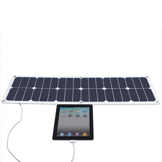 PET os painéis 40W solares flexíveis laminados para o carregamento do portátil 1